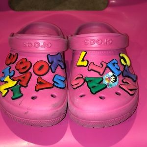 Strawberry pink crocs ❤️